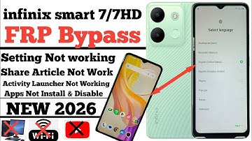 infinix smart 7/7HD frp bypass | infinix x6516 frp bypass /2026