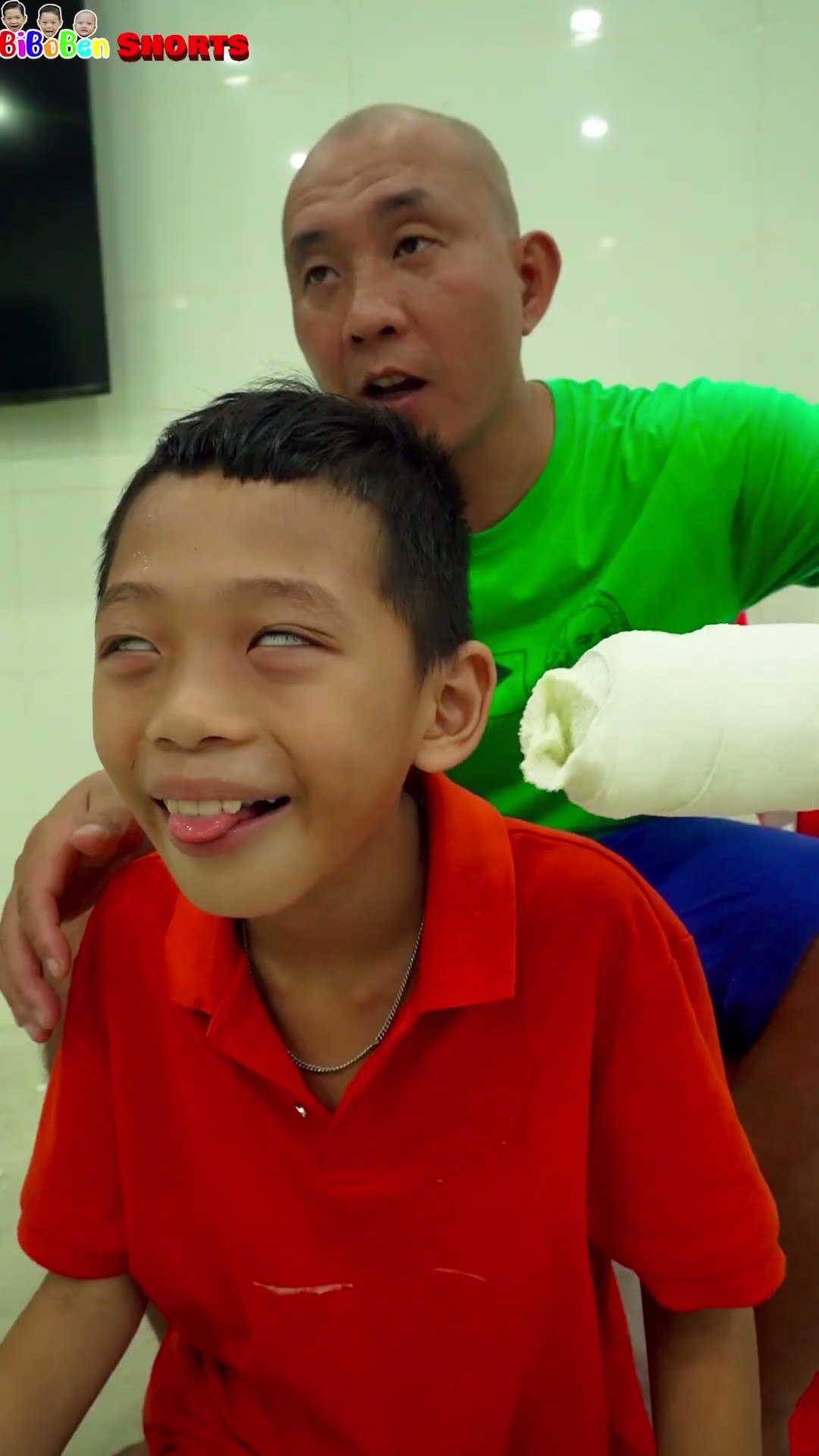 Funny video | Taking care of my son??? #funny #shorts
