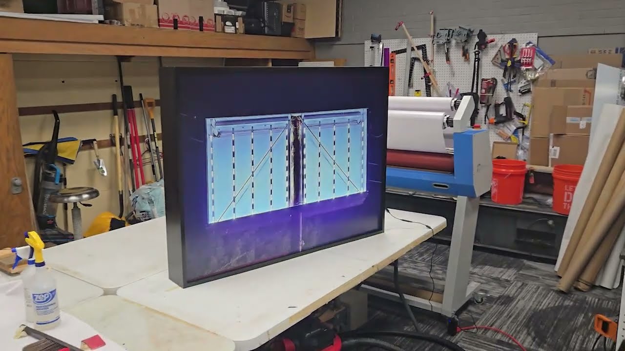 Interior Sign Cabinet (LED Showcase)