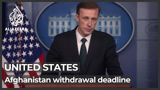 US on Afghanistan withdrawal deadline: Only Biden decides