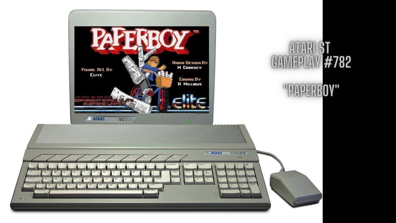 Paperboy (Atari ST / Gameplay #782) - YouTube