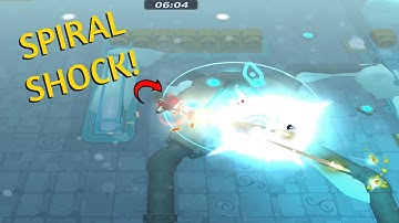 Revisiting Spiral Knights: Electron Vortex Lockdown