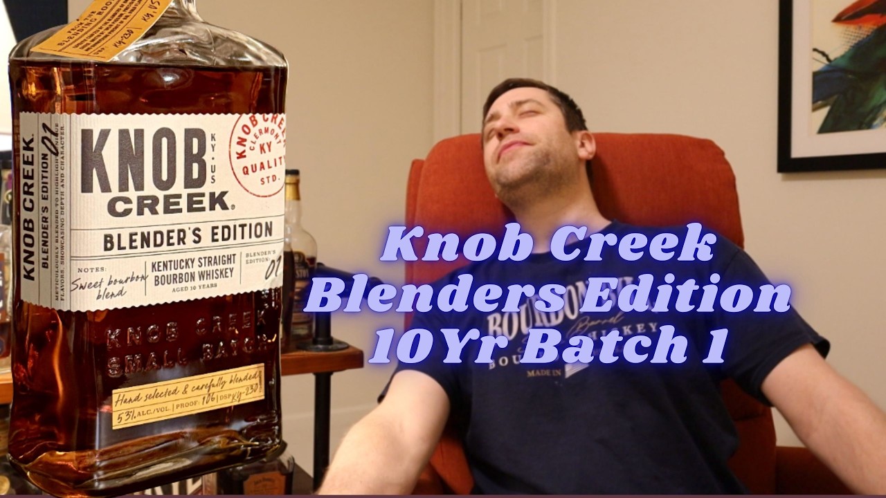 Бурбон Knob Creek Blenders Edition 10-летней выдержки, партия 1. Лучший Knob Creek?