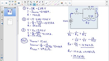SPH3U 11.9 Circuit analysis