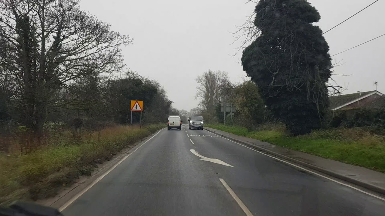 Clacton Road to St. Osyth CO16 161118 YouTube