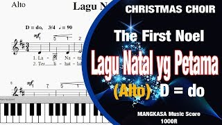 Lagu Natal yang Petama [Alto] | Paduan Suara Natal