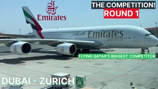 Trip Report, Emirates Airbus A380-800, Dubai To Zurich (The Competition!)