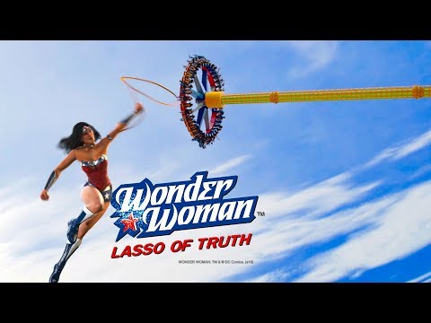 Wonder Woman World's Tallest Pendulum Ride Six Flags Great Adventure 2019 - Wonder Woman World's Tallest Pendulum Ride Six Flags Great Adventure 2019