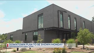 Downtown plan to be shown Monday at Centerton City Hall