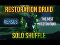 Intense Resto Druid Battle - Solo Shuffle