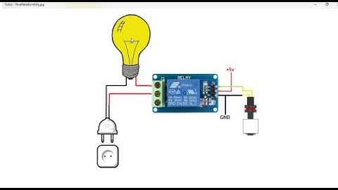 Encender Bomba / Bombillo con Sensor de Nivel y Módulo Relé