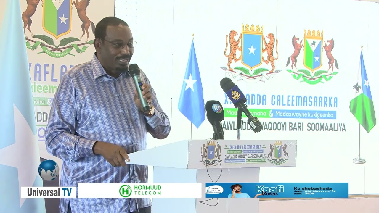 "Boorame waa in la aqoonsadaa "Faarax Macalin.