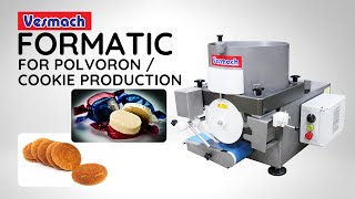 Vesmach Formatic Forming And Portioning Machine For Polvoron, Cookies, Puto Seko, Burger Patties