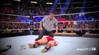 WWE Summerslam 2013 - Randy Orton cashes in Money in the Bank Contract