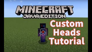 Minecraft Java: Custom Heads Tutorial