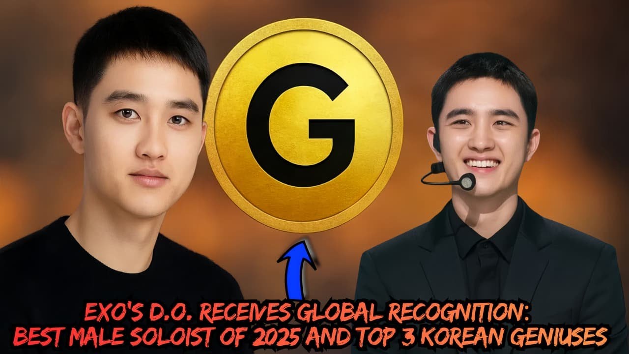 D.O., do EXO, é reconhecido mundialmente! Genius Korea o nomeia o melhor solista de 2025.
