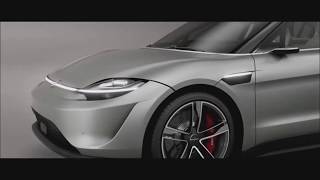CES 2020  Sony reveals Vision S electric car