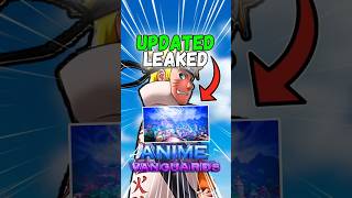 Naruto *Update* Is COMING! (Anime Vanguards)