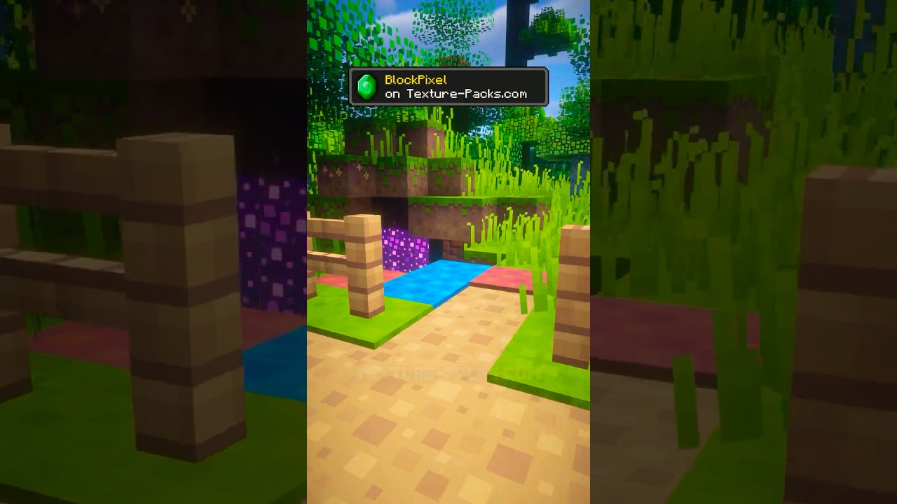 🥇 Minecraft Texture Pack BlockPixel vs Vanilla