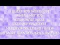 The One-Backstreet Boys (Lyrics)