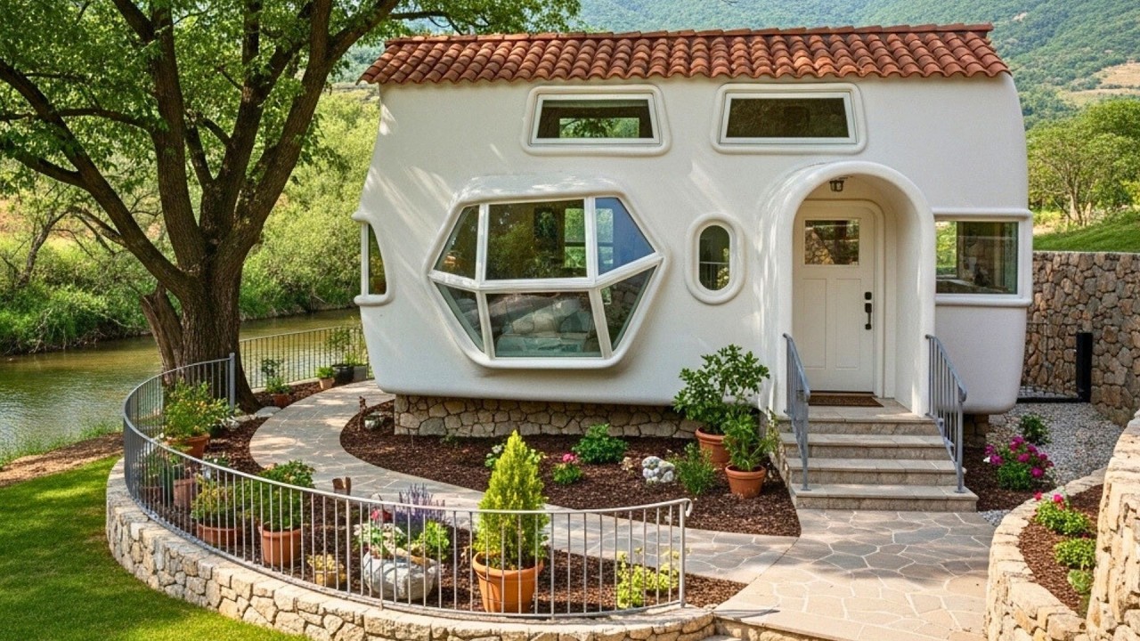 This Tiny House Design Is So Unconventional It Feels Like Living Inside A Work Of Art