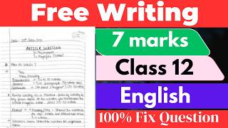 📝 Video Latihan Menulis Bebas 7 Mark Satu Kali || Contoh Soal Bahasa Inggris Kelas 12 Nomor 2083 Beserta Solusinya