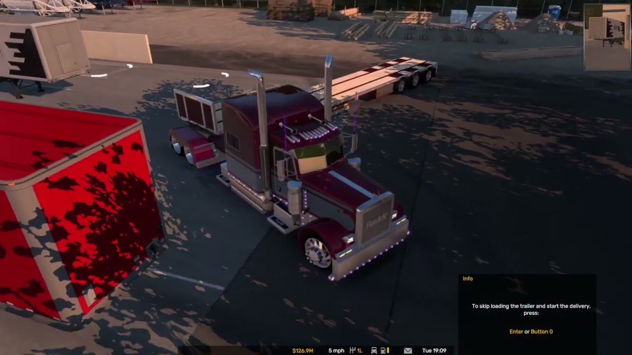 American Truck Simulator - Haterbilt 379 - Wade Step Deck - DD Series 60 by Slav Jerry