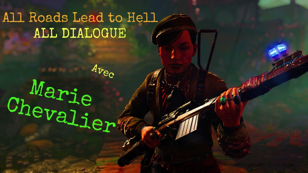 Zombie Army 4: Dead War - All Roads Lead to Hell All Dialogue  - Marie Chevalier
