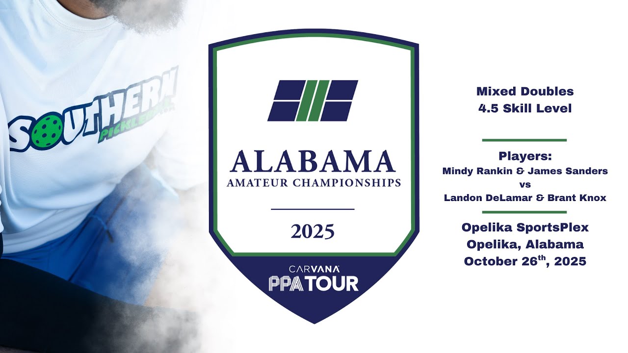 Mixed 4.5 Pickleball (Mindy & James vs Landon & Brandt)- 2025 AL State Championships