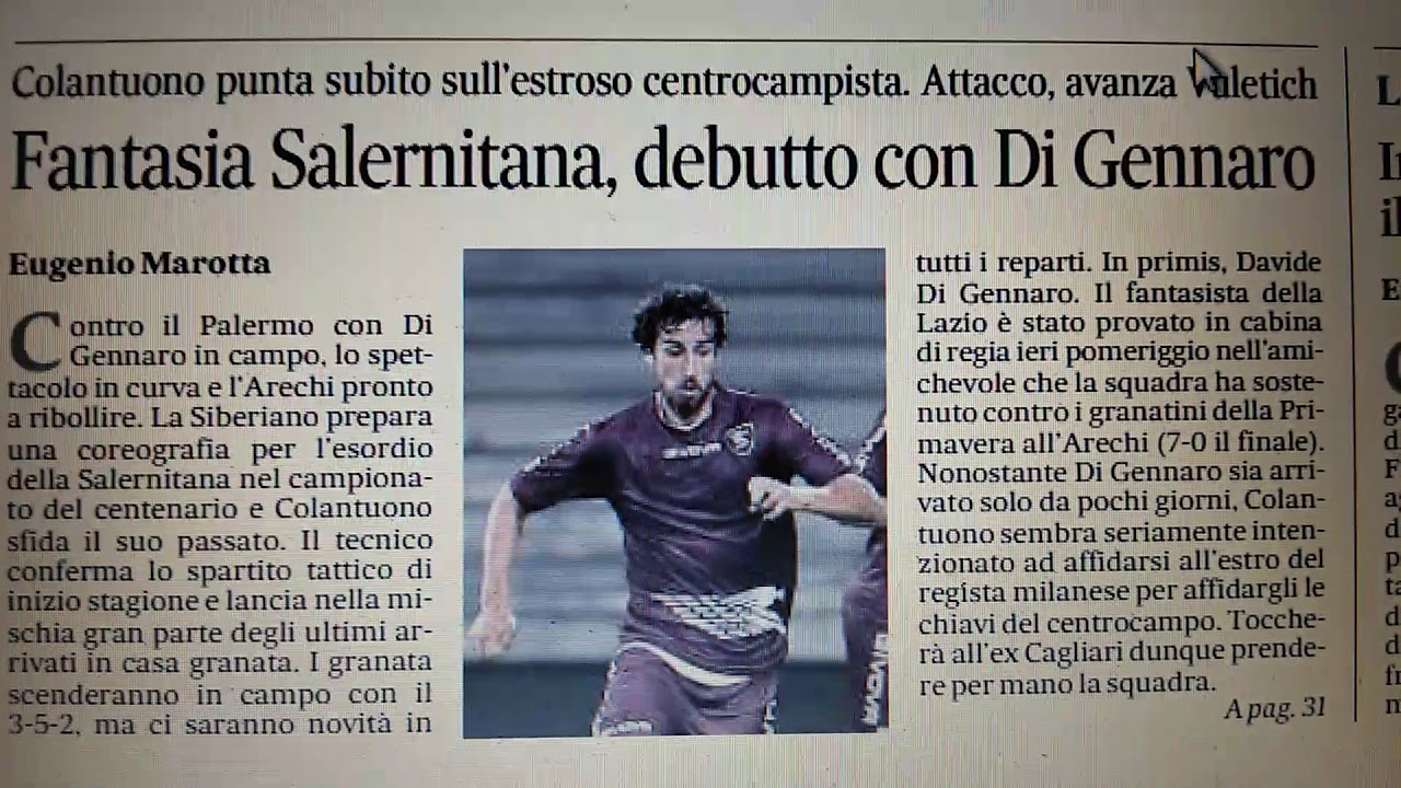 cronache di salerno prima pagina