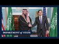 Secretary Rubio meets with Saudi Defense Minister Prince Khalid bin Salman