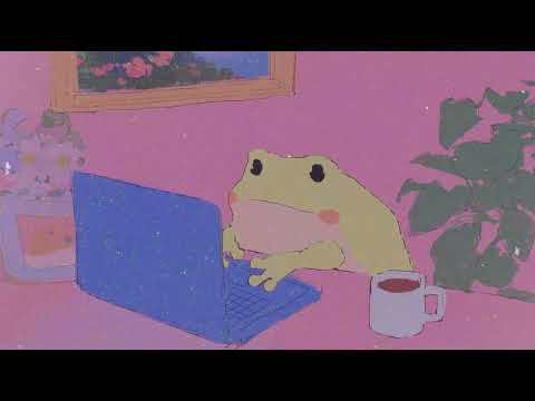 work session with froggy 🐸📚