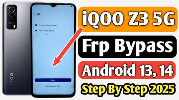 iQOO Z3 5G Frp Bypass | iQOO Z3 5G Google Account Unlock | iQOO Z3 5G Frp Bypass Android 14 | Frp