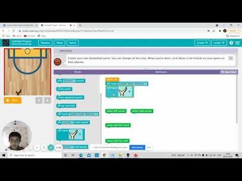 Simple coding method for basketball video game - YouTube