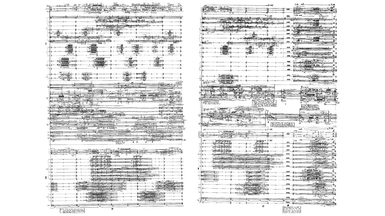 Brian Ferneyhough - Firecycle Beta (Audio + Full Score)