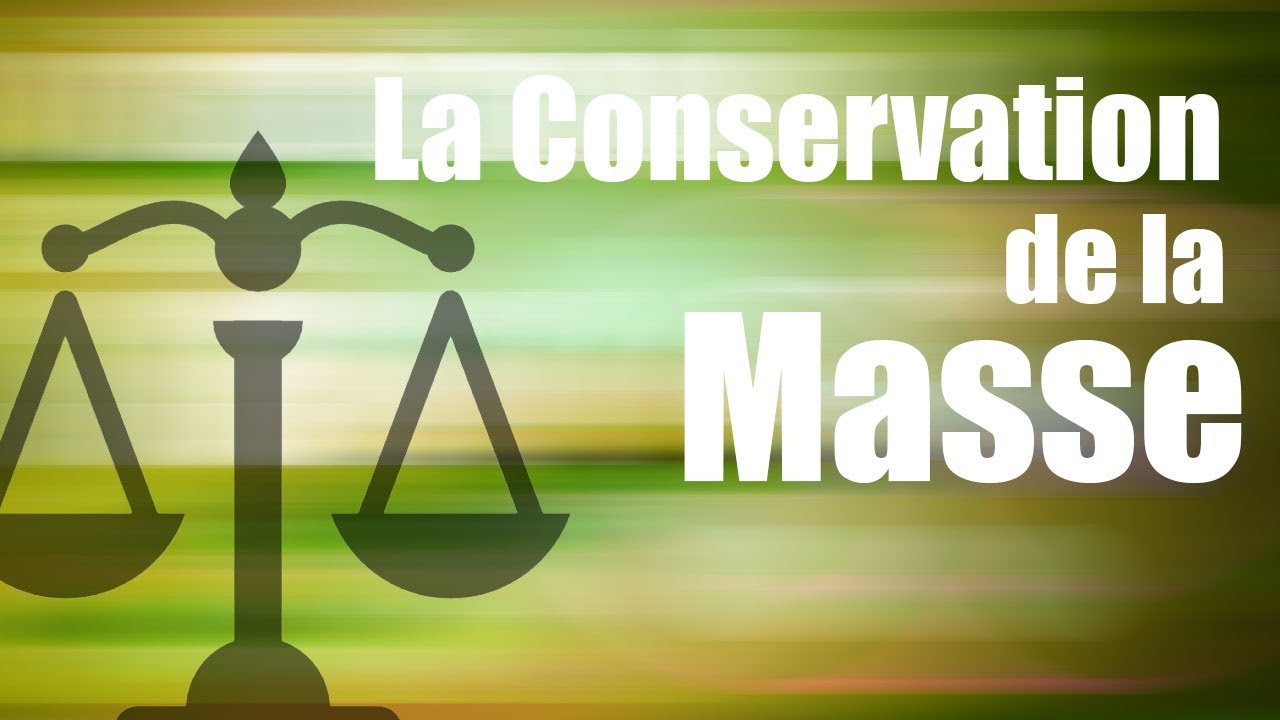 Expérience sur la conservation de la masse - YouTube