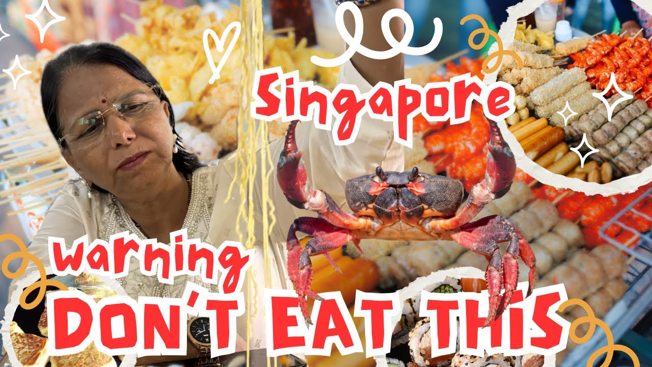 Warning: Don’t Eat This in Singapore! |DV 21| #RealLife_Akshay #Chinatown #seaaquariumsingapore