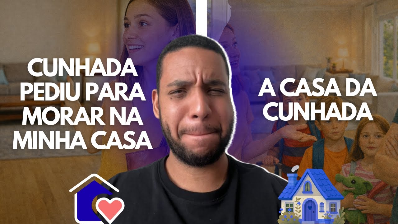 CUNHADA PEDIU PARA MORAR + CASA DA CUNHADA - HISTÓRIA COMPLETA