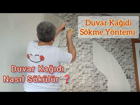 Video: Duvar Kağıdını Duvarlardan Kaldırmanın 3 Yolu