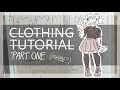 DRAWING CLOTHES FOR DUMMIES (i don't actually think you're dumb i just needed a catchy title)