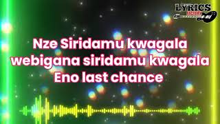 LAST CHANCE BY ACIDIC VOKOZ (Lyrics video)