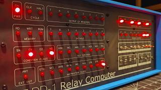 Building the Face of My 500  Relay Computer!
