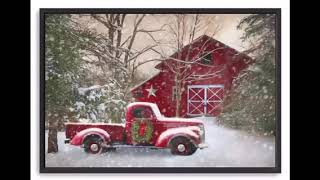 Christmas Wall Art and Christmas Canvas Art for this Holiday