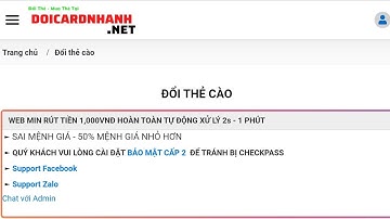 Đổi Thẻ Cào | WebSite Gạch Thẻ Cào Chiết Khấu Siêu Rẻ | Uy Tín , An Toàn.