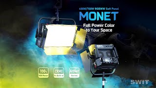 SWIT | MONET RGBWW Studio Panel Lights (Available in 2025 Q1) screenshot 5