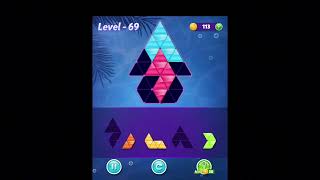 Block! Triangle Puzzle Tanagrams 5 Mania Levels 60-80 screenshot 4
