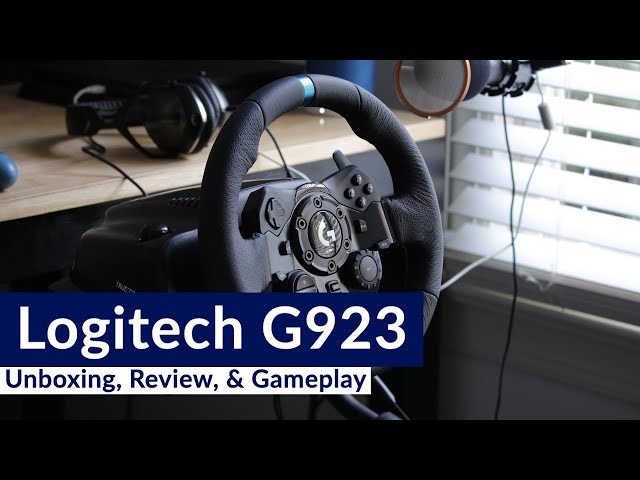 PS5 LOGITECH G923 RACING WHEEL & SHIFTER UNBOXING & TEST WITH
