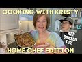Trying Home Chef for the First Time | October 2020 | 2 Home Chef Meals | Cooking with Kristy