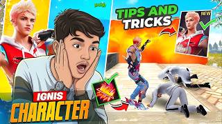 🔥 Free Fire Ignis Character Cs Rank Tips & Tricks Tamil 😱 Fire Wall Strategy Guide 🔥