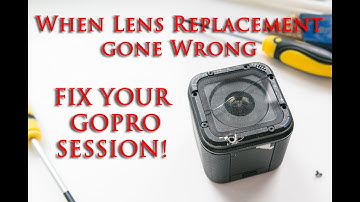 GoPro Hero Session 4 5 Lens Replacement Gone Wrong Broken Screw